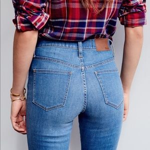 Madewell 10” High Riser Skinny Skinny Jean
